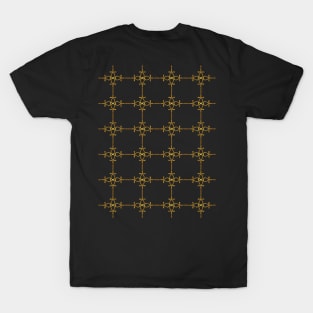 Golden Egyptian Ankh - Key Of Life Mask T-Shirt